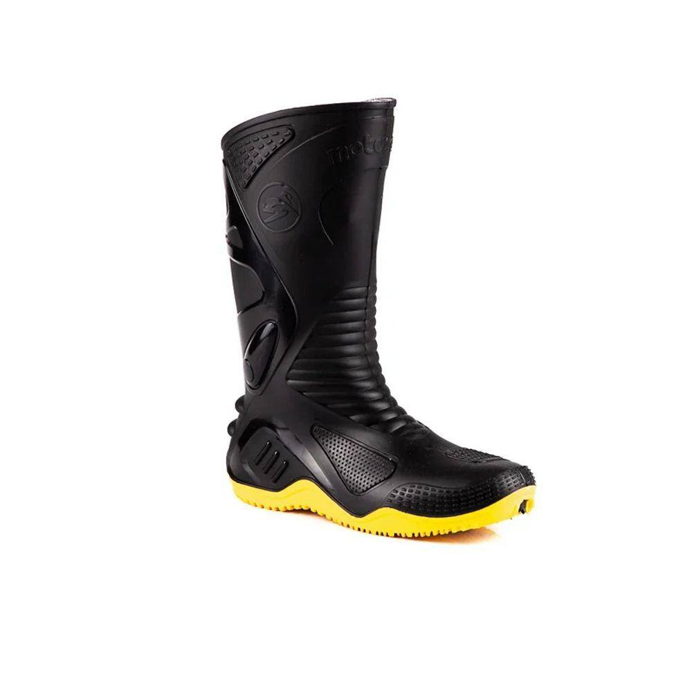 Bota Borracha(Prot.Chuva)Impermeavel Bracol Luxo Motosafe-38