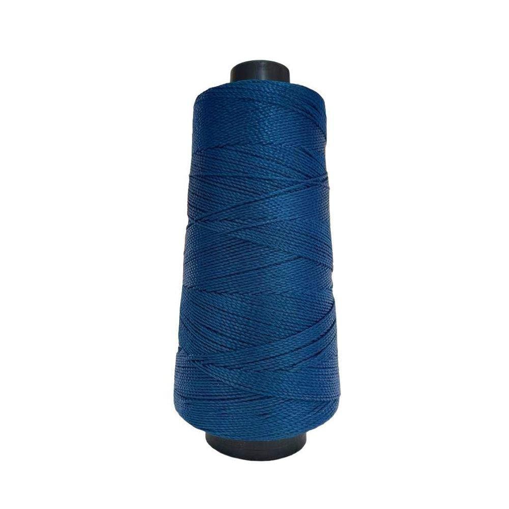 Linha Trico Croche 500M Para Trançar Cabelo - Marinho