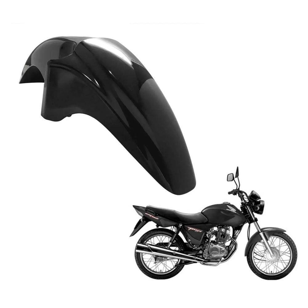Paralama Dianteiro Projecao Honda Titan 150 - Ate2008 Preto