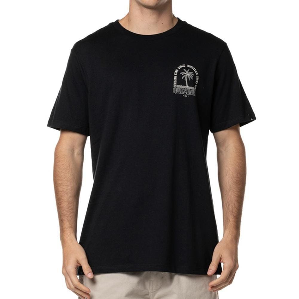 Camiseta Quiksilver Indoor Voice WT24 Masculina Preto