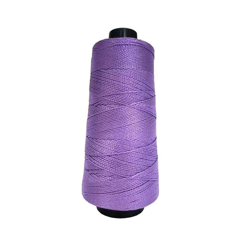 Linha Trico Croche 500M Para Trançar Cabelo - Roxo
