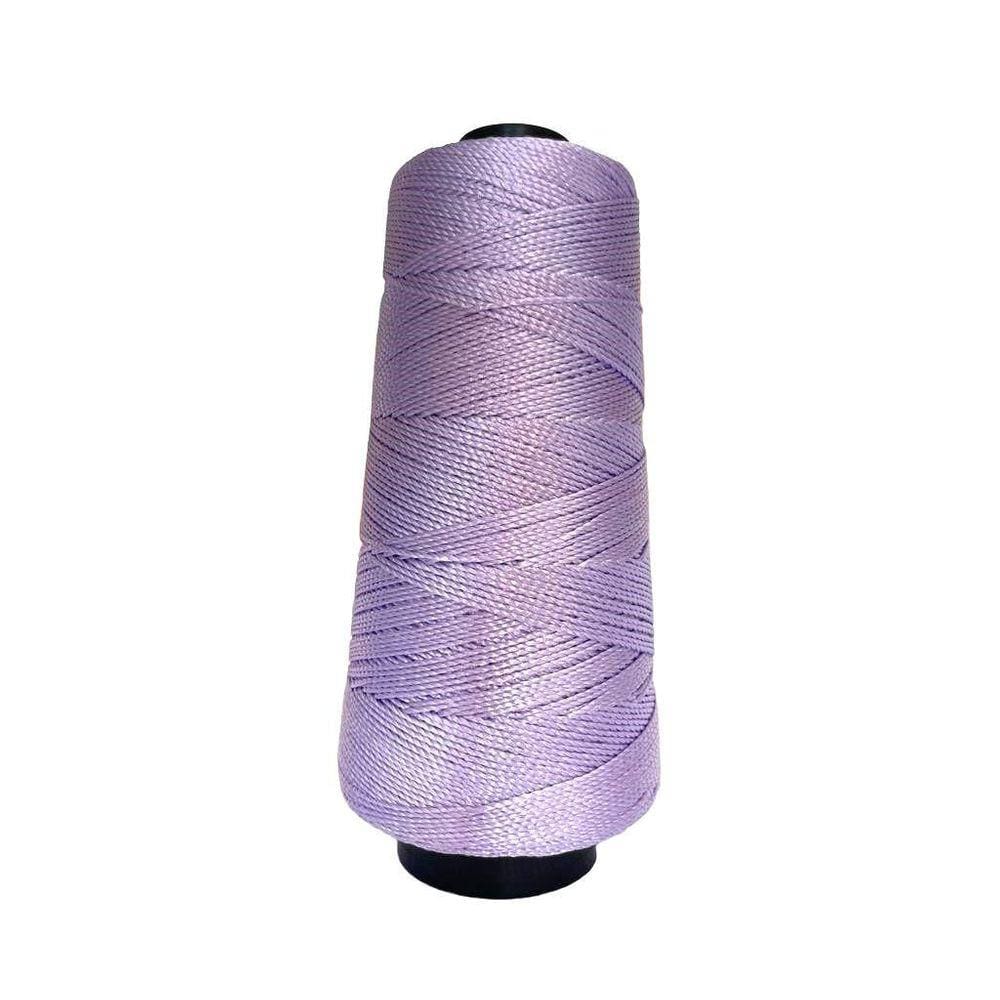 Linha Trico Croche 500M Para Trançar Cabelo - Lilás