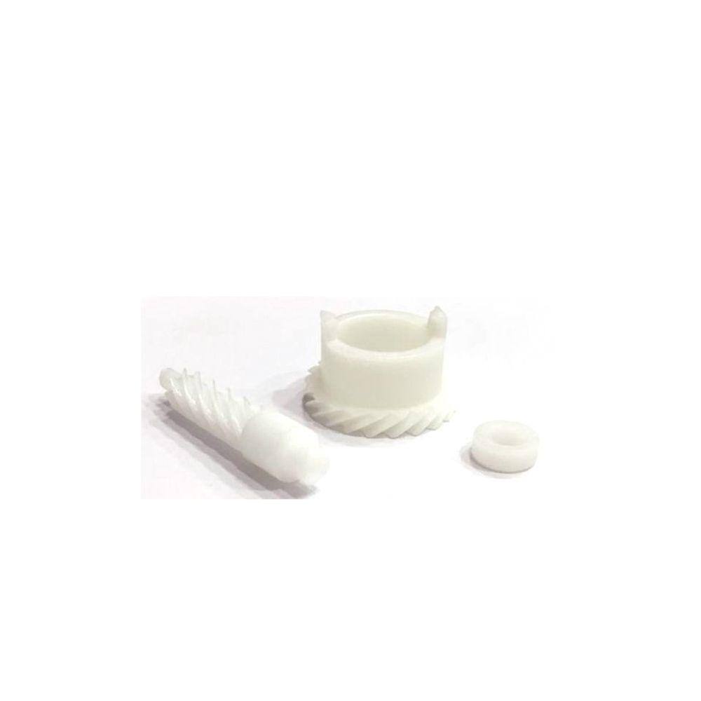 Engrenagem Velocimetro + Pinhao Titan150 Esd Nylon (F.Disco)