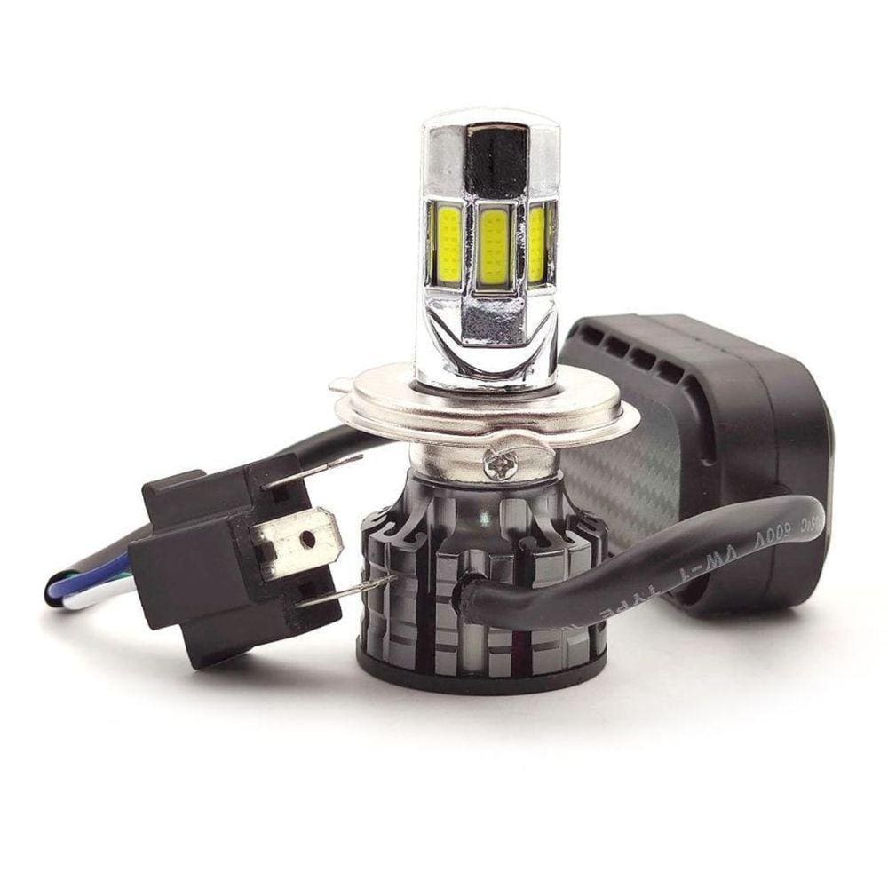 Lampada Farol 3Led 100W 30.000H Dc Reator Titan/Fan/Ybr/Cb300