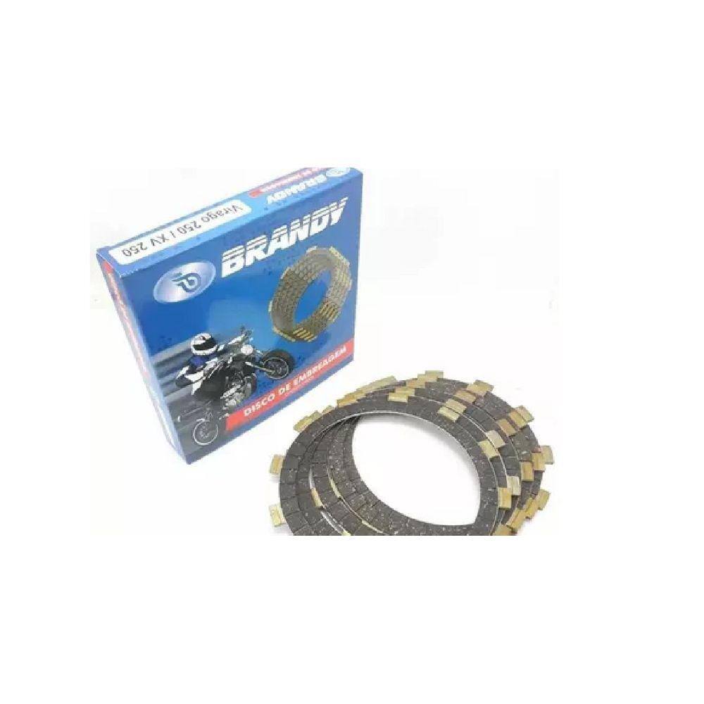 Disco De Embreagem Brandy Suzuki Virago250/Xv250/V-Blade250