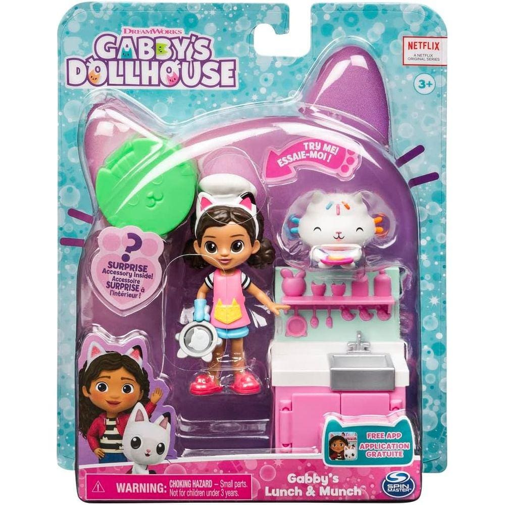 Conjunto De Cozinha Gabbys Dollhouse ALMOÇO E COZINHA