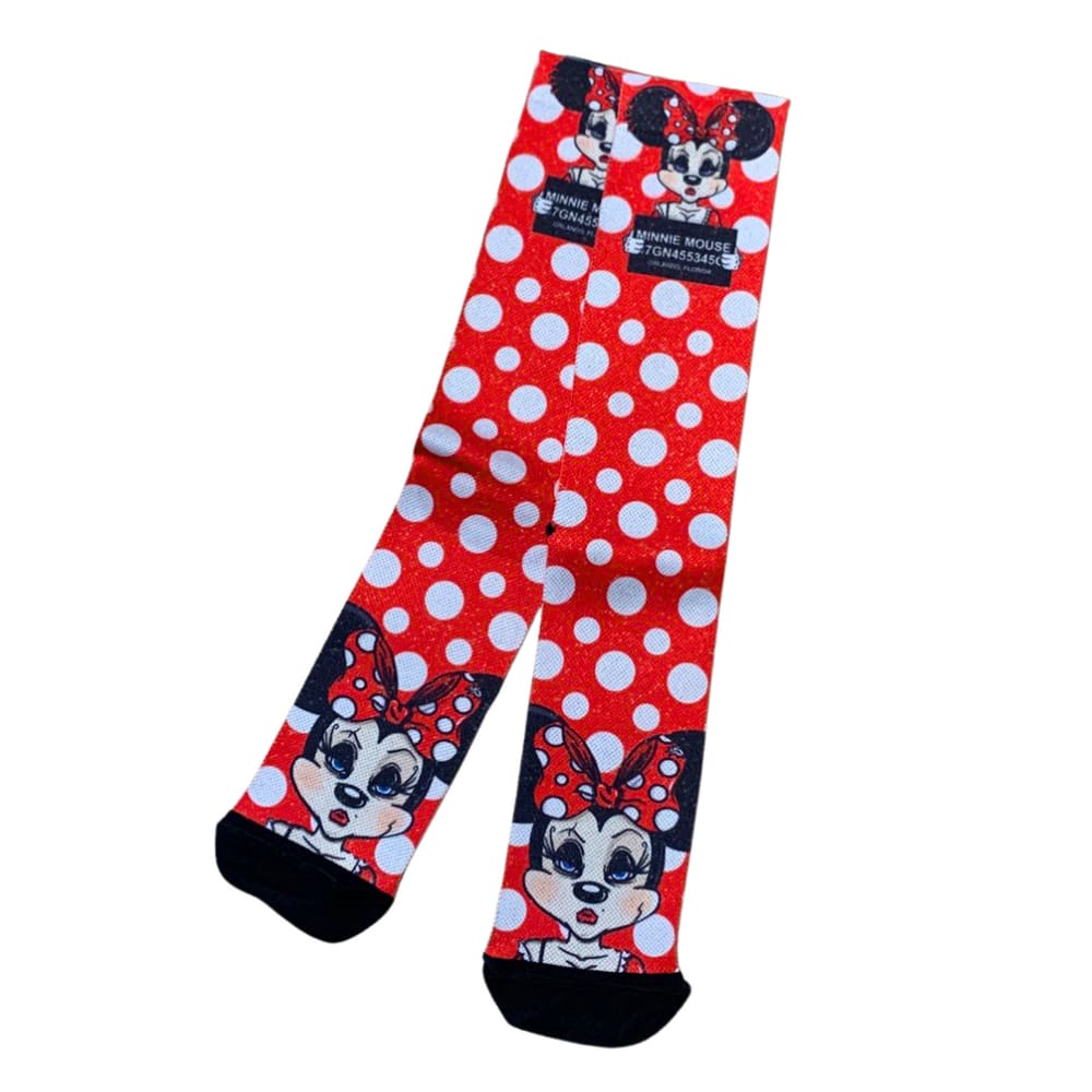 Meia Hold Minnie Cano Alto