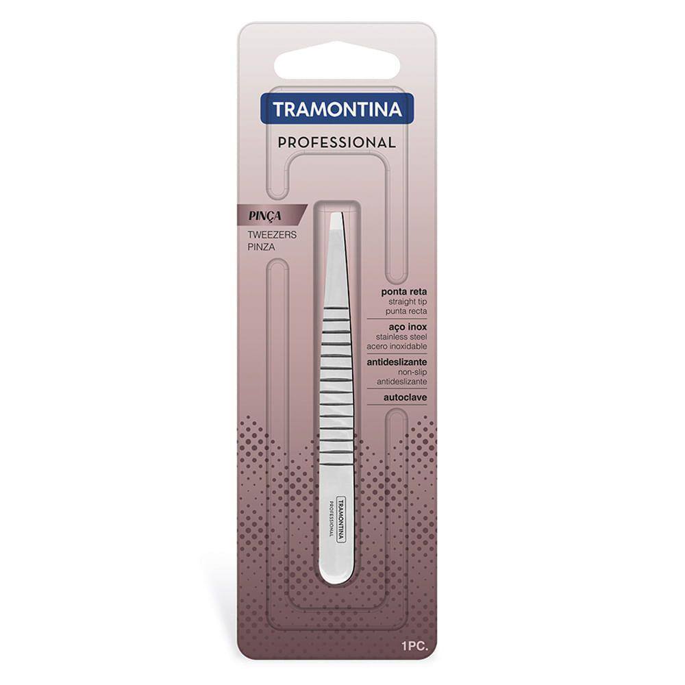 Pinça de Ponta Reta Tramontina Professional Inox
