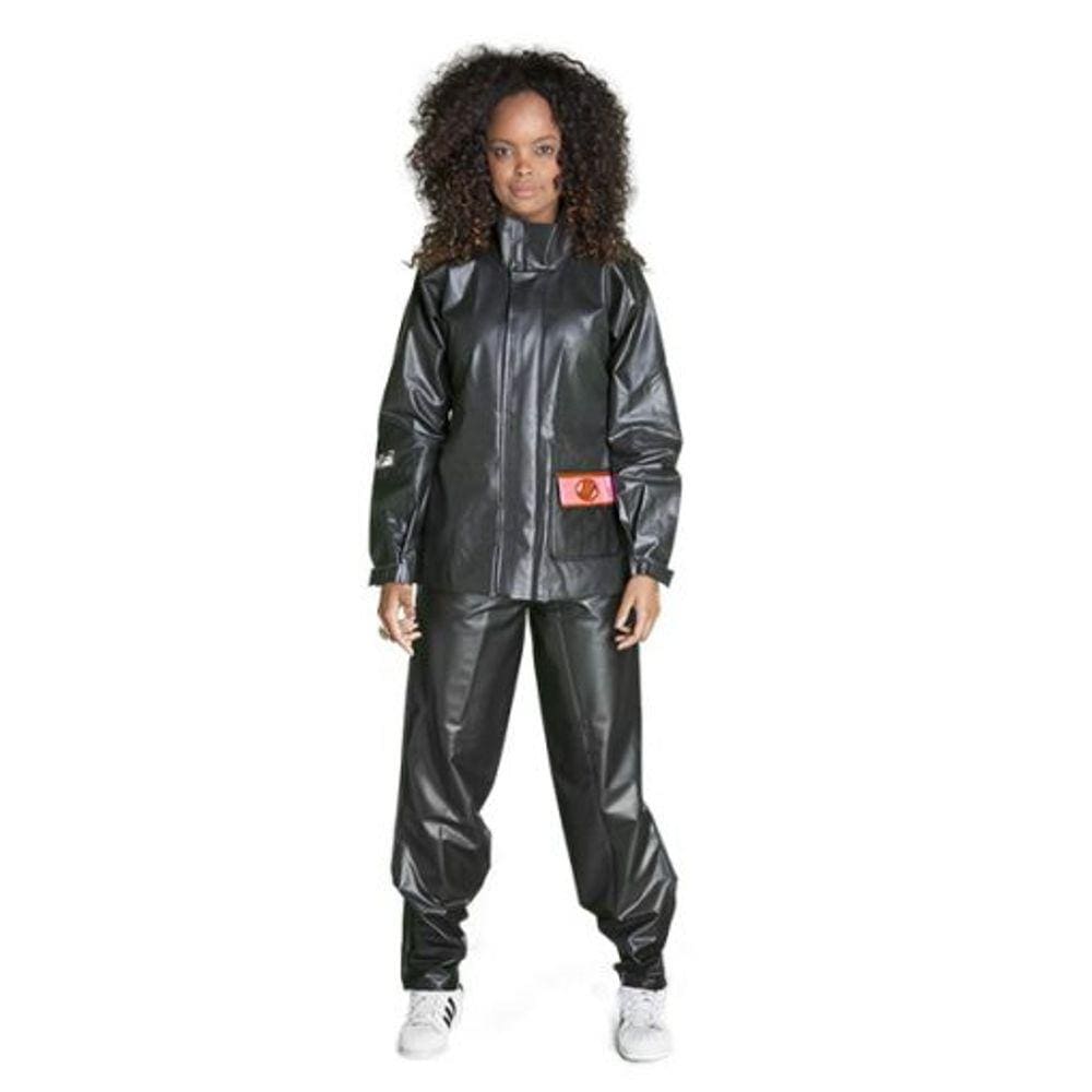 Capa Chuva (Jogo) Pvc Europa Preto Feminino Alba Tamanho G