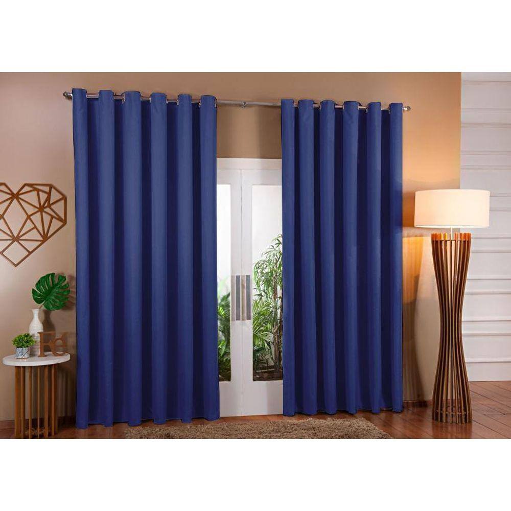 Cortina Blackout Em Tecido Corta Luz 4,00 X 2,80 Sala E