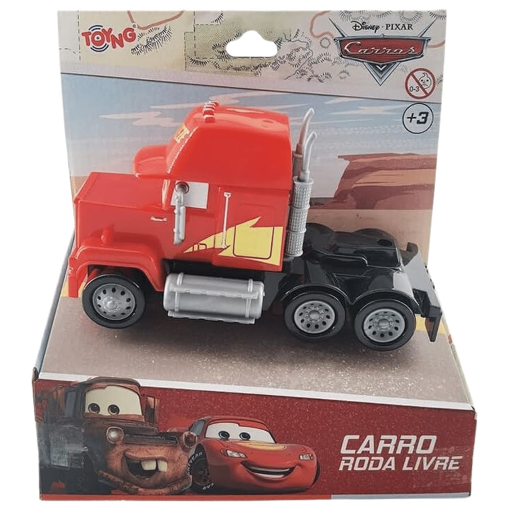 Veiculo Caminhão Mack Filme Cars Roda Livre Disney Toyng