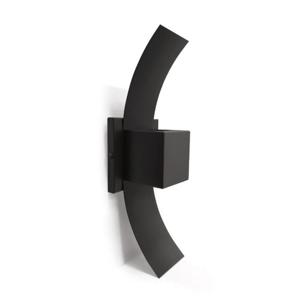 Arandela Franca Estrasburgo Sobrepor Preta G9 Lumanti