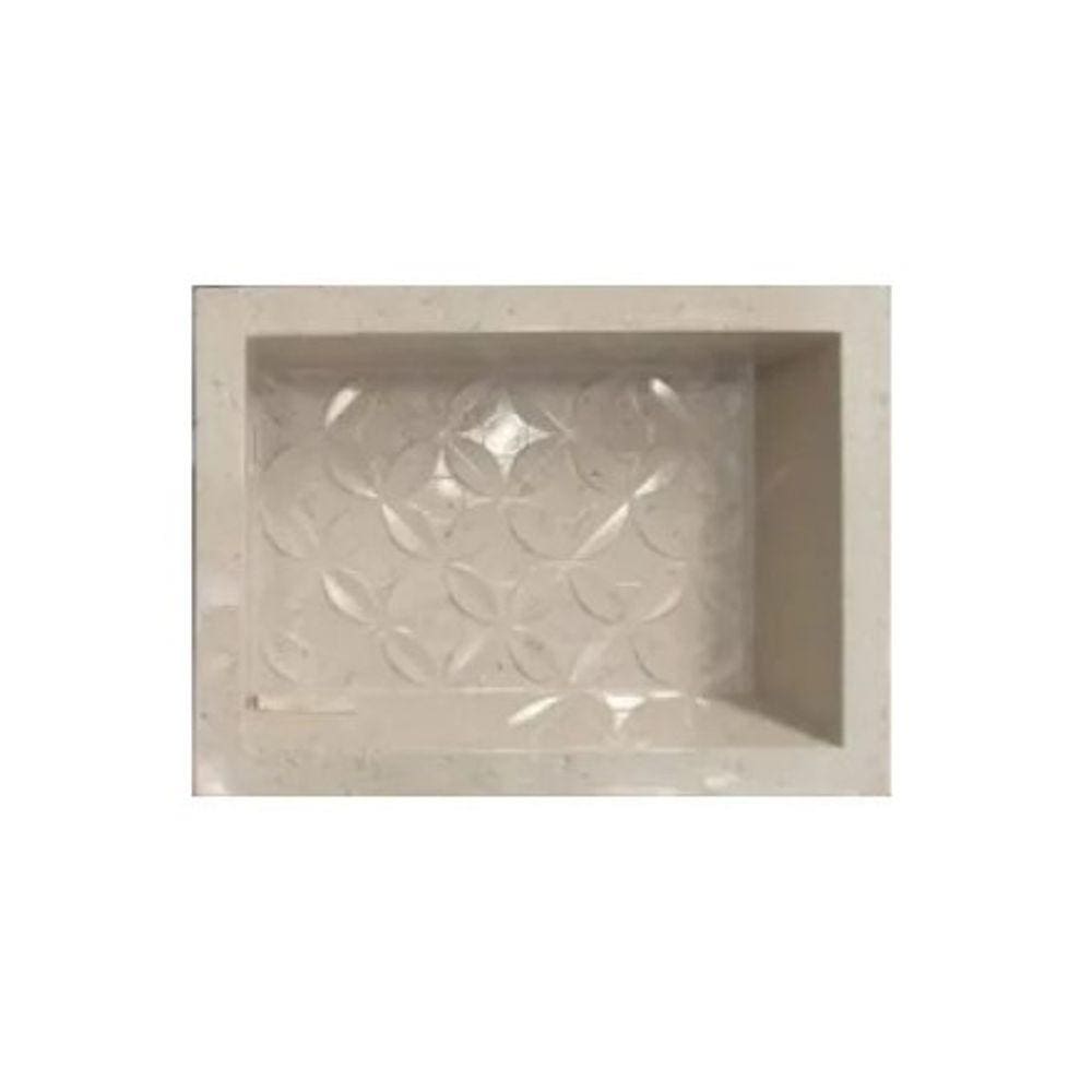 Nicho Marmore Sintetico 45X30 Cm Travertino