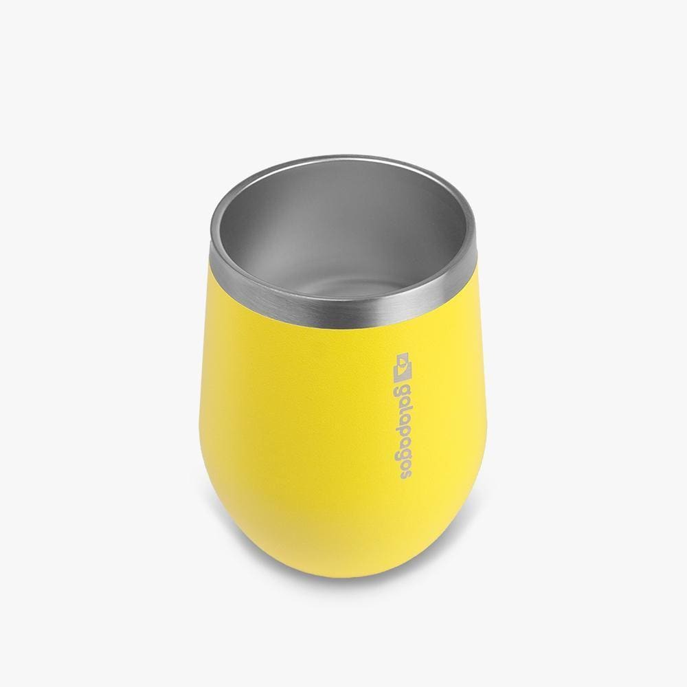 Copo Térmico Galapagos Cave Amarelo 350Ml - Amarelo