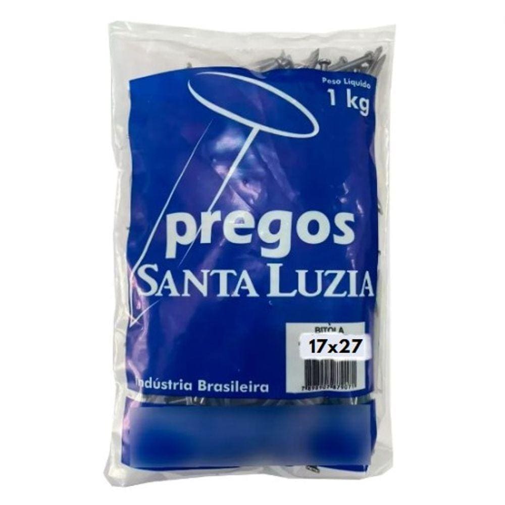 Prego Com Cabeca 17X27 Santa Luzia