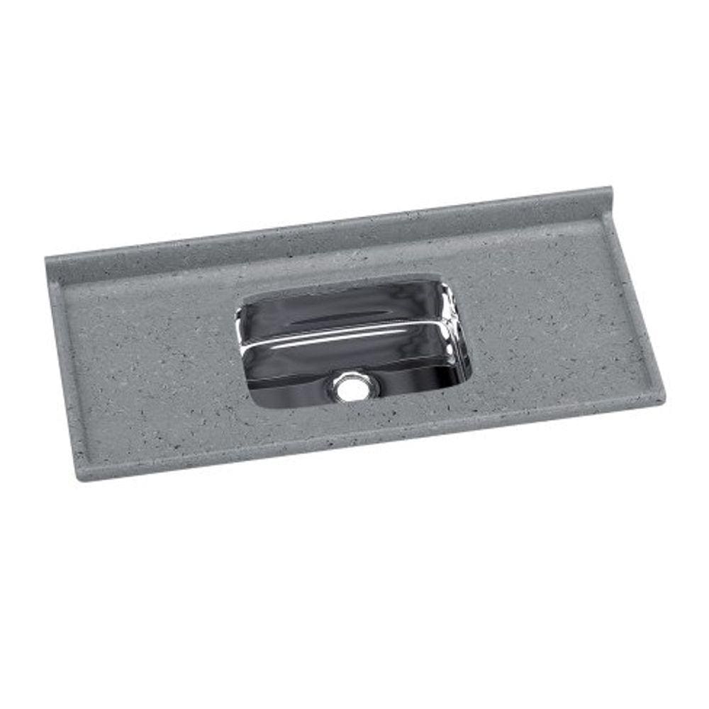 Pia Roralit 120Cm X 55Cm Cb Inox Cinza