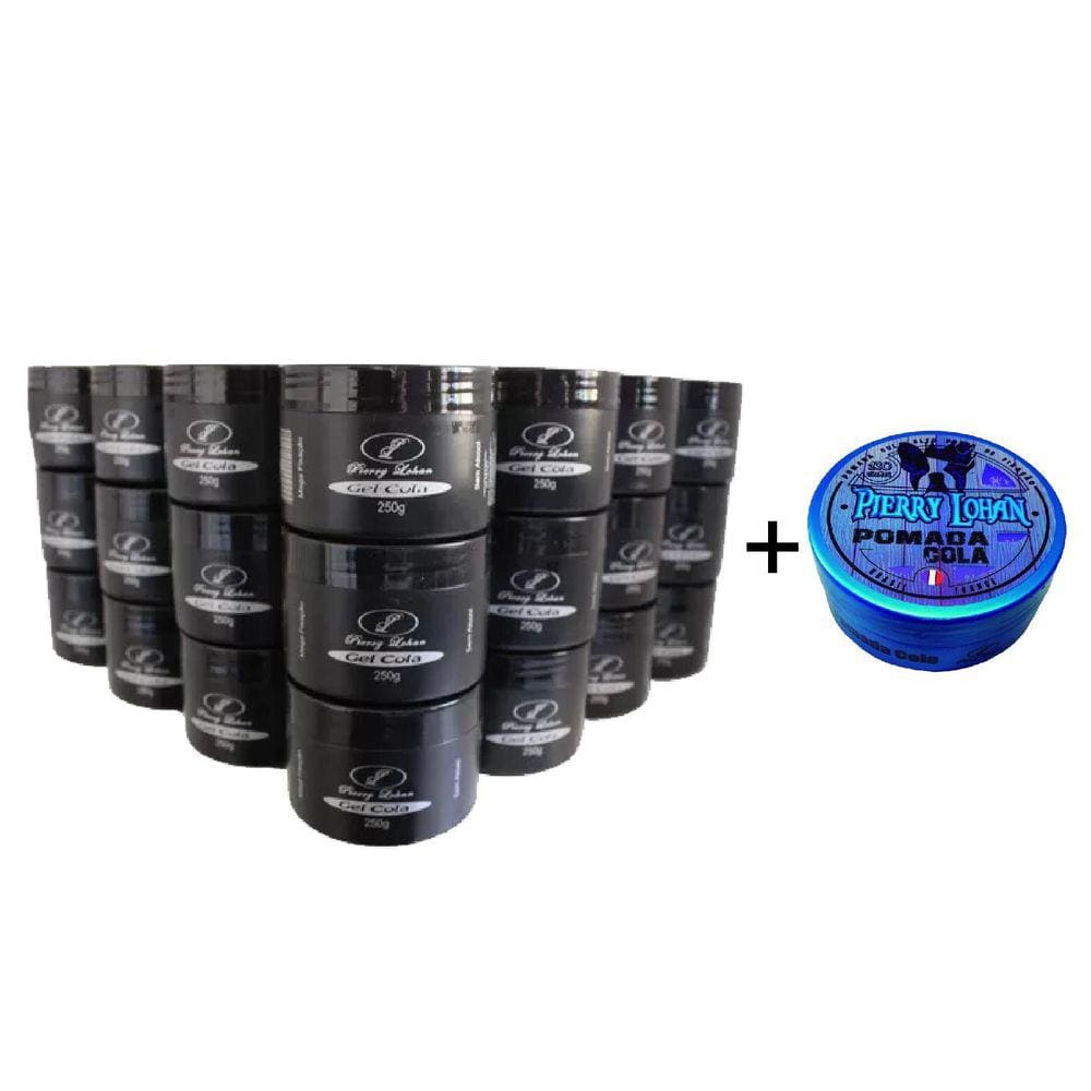 Gel Cola Pierry Lohan Caixa 24 Unidades 250G + Super