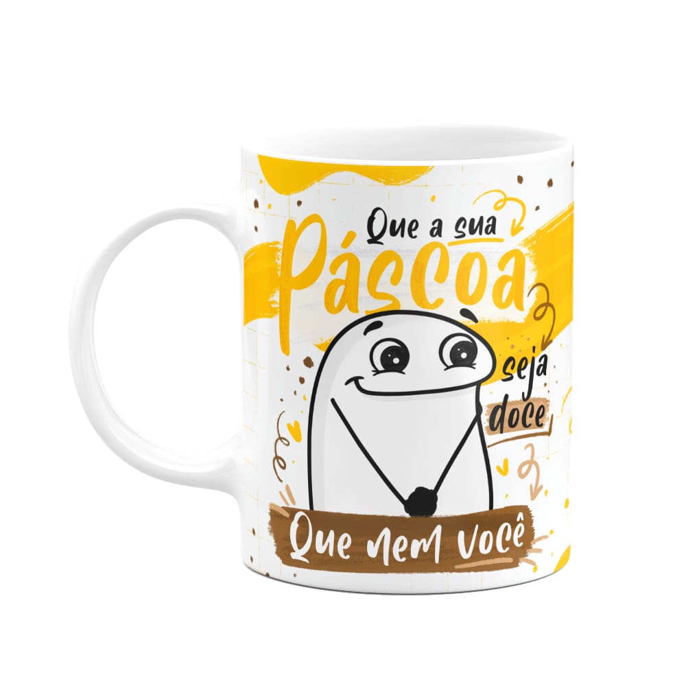 Caneca Flork Páscoa - Que sua páscoa seja que nem você