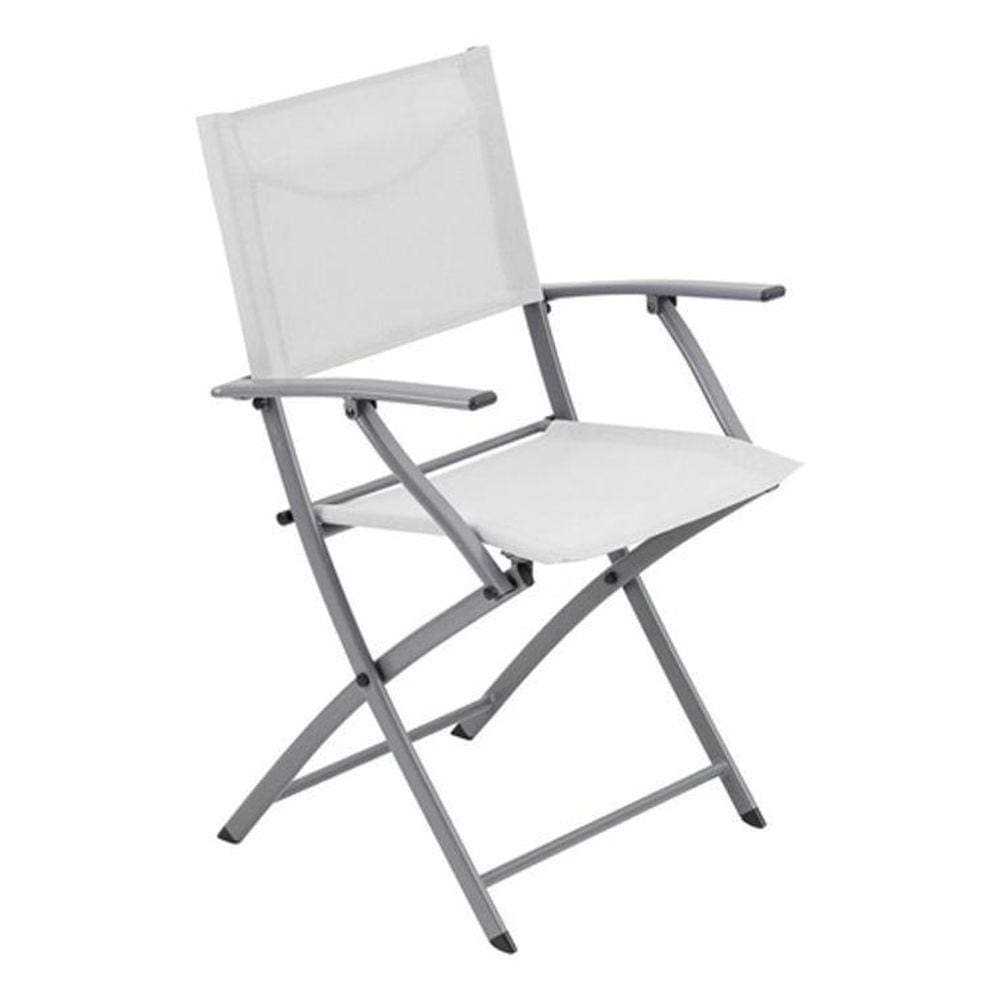 Cadeira Dobravel Versatil San Diego 83X42X52Cm Cinza