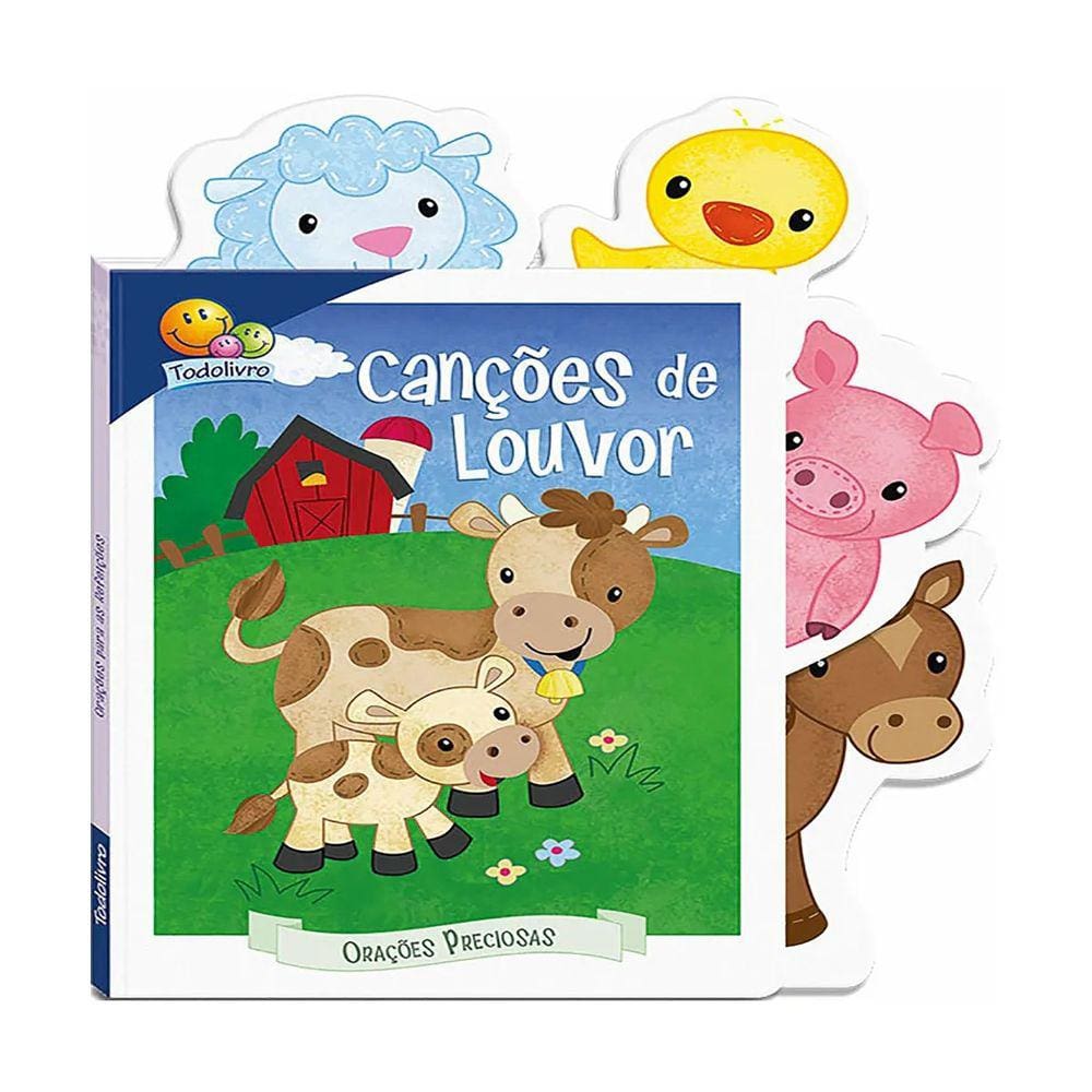 Livro infantil Orações preciosas: Canções de Louvor Capa Dura SBN