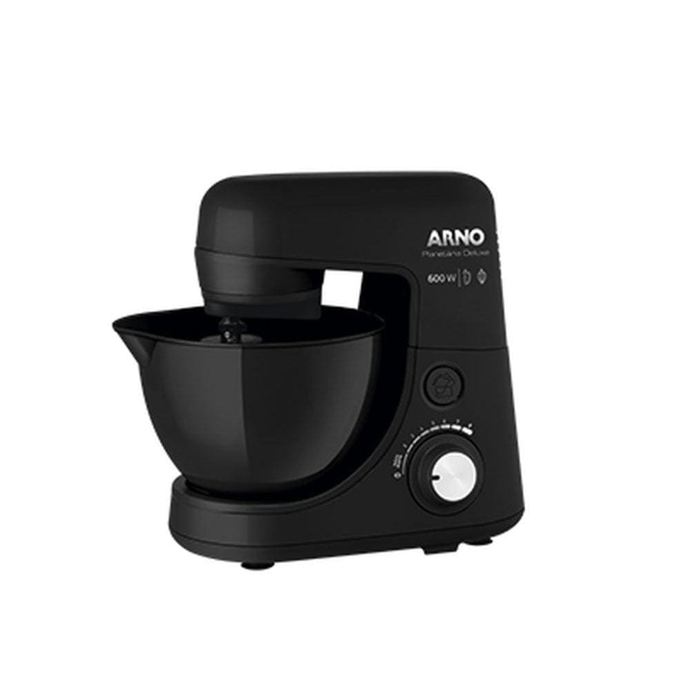 Batedeira Planetária Arno Nova Deluxe 600W Preta SX34