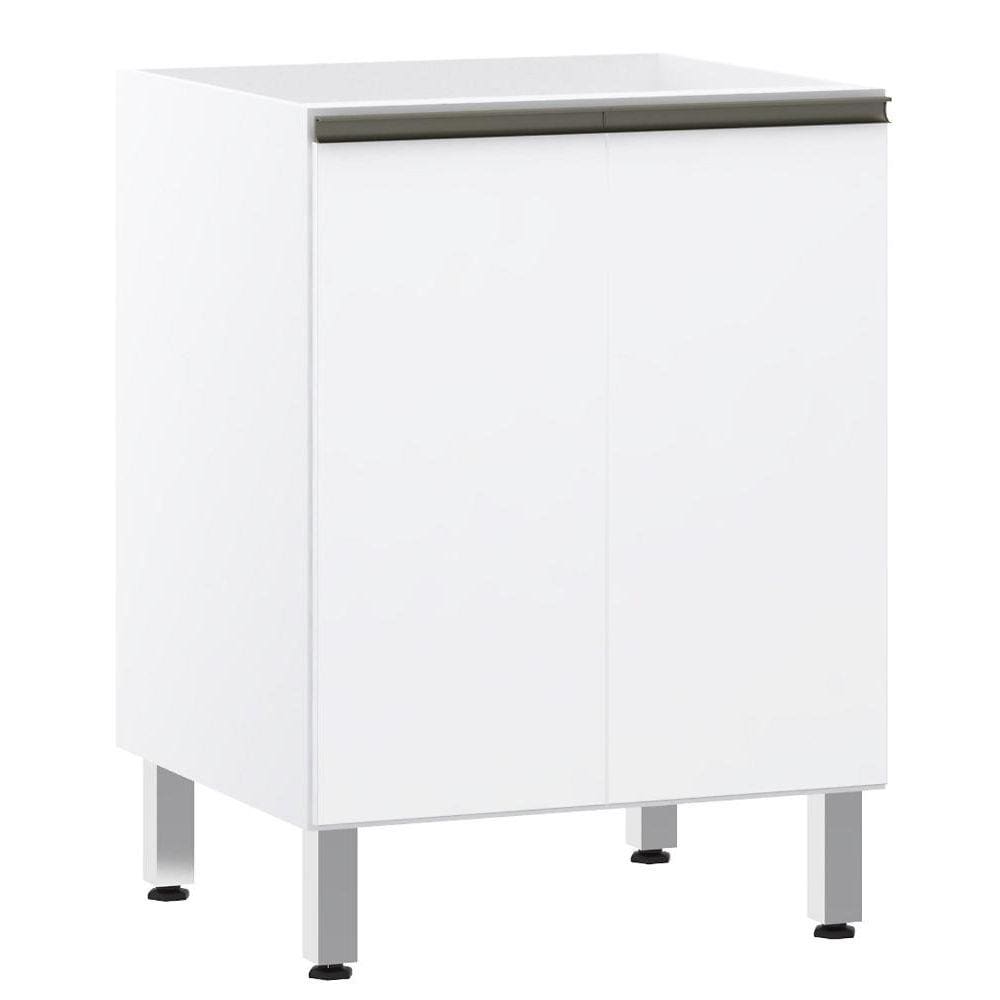 Balcão 60cm 2portas Luciane Branco Luciane Cozinhas