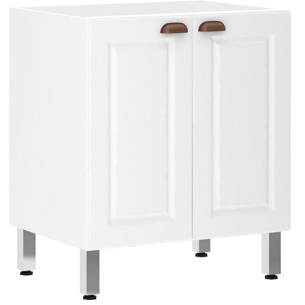 Balcão 70cm 2 Portas Luciane Branco Luciane Cozinhas