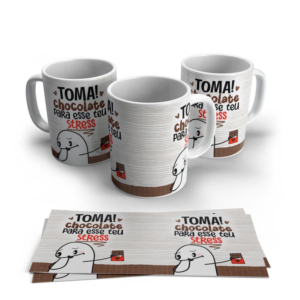 Caneca de Porcelana Pascoa modelo 14