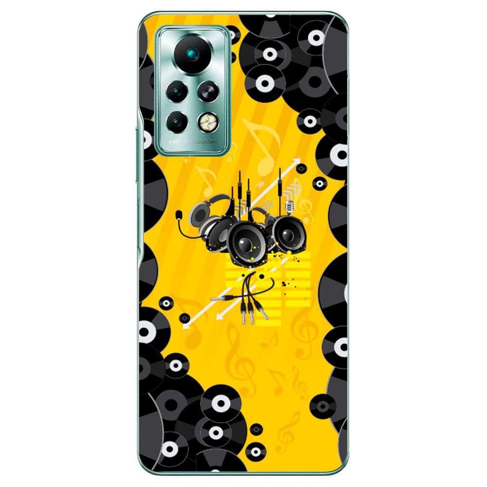 Capa Adesivo Skin354 Verso Para Infinix note 11 Pro (2021)
