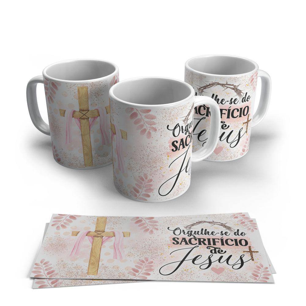 Caneca de Porcelana Pascoa modelo 49