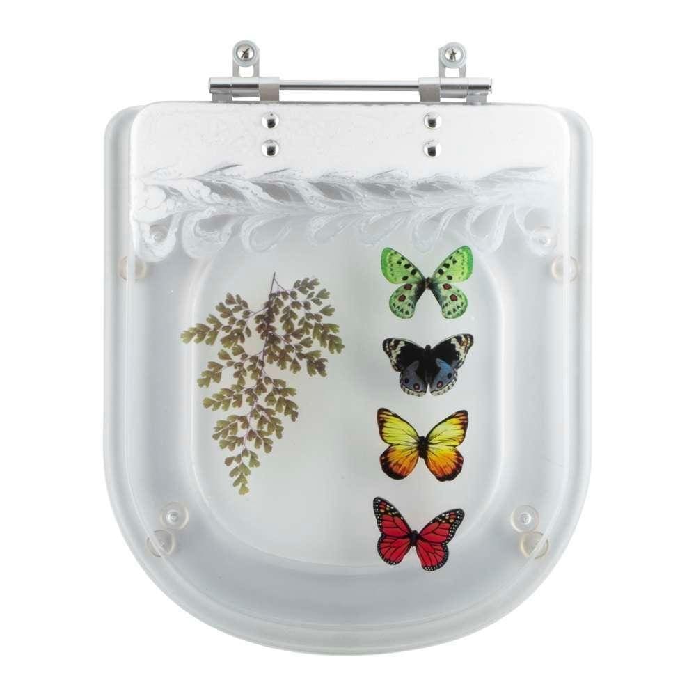 Tampa De Vaso Acrílico Decorado Flox Transparente Para Fiori