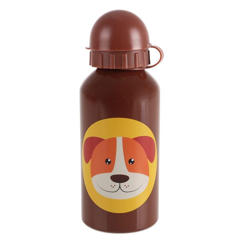 Garrafa Térmica Inox Canudo Art House Kids 400Ml Estampas De Bichinhos