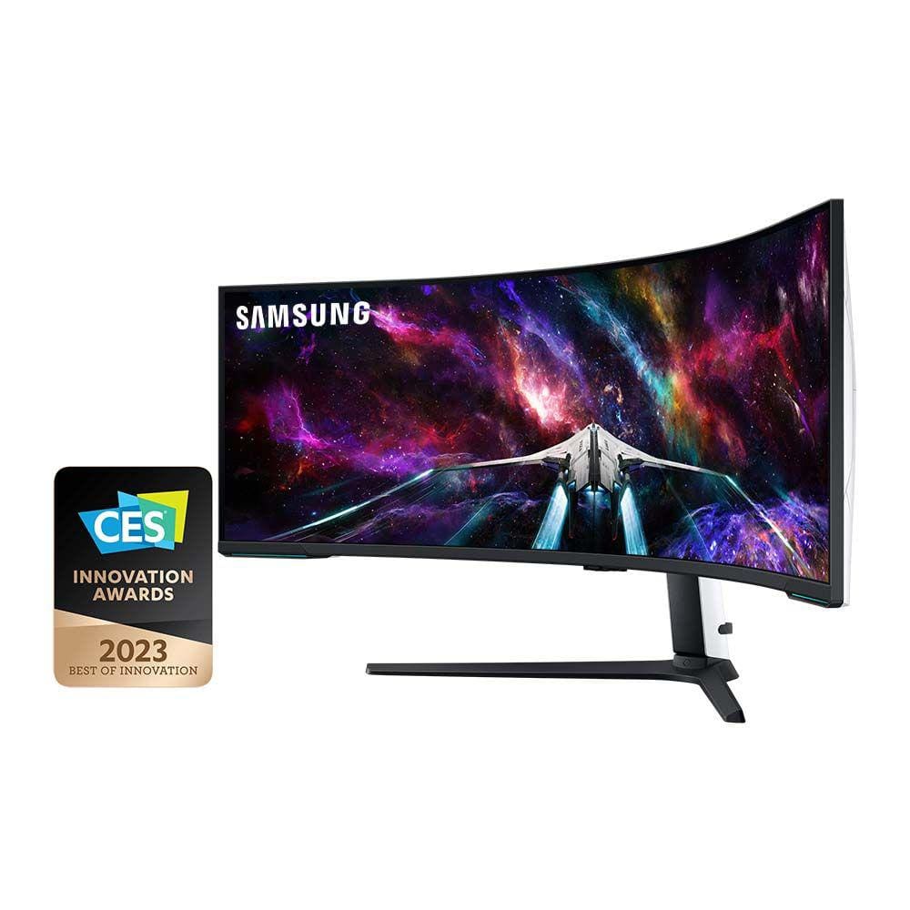 Monitor Gamer Samsung Odyssey Neo G9 57", Tela Curva Super Ultrawide, 240Hz, FreeSync Premium Pro