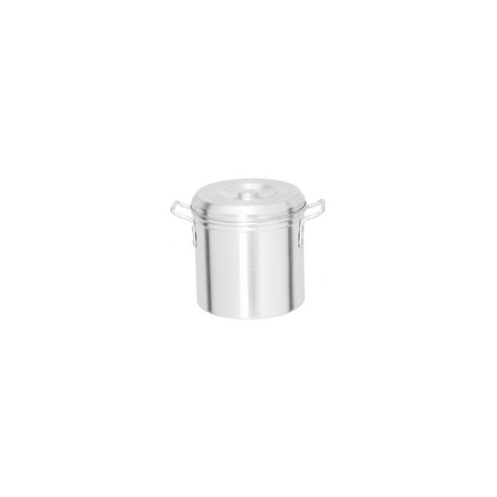 Caldeirão Hotel - Com Tampa - Caldeirão Em Aluminio Com Tampa - Caldeirão N° 24 - Capacidade 9,50 L - Diametro 24,00Cm