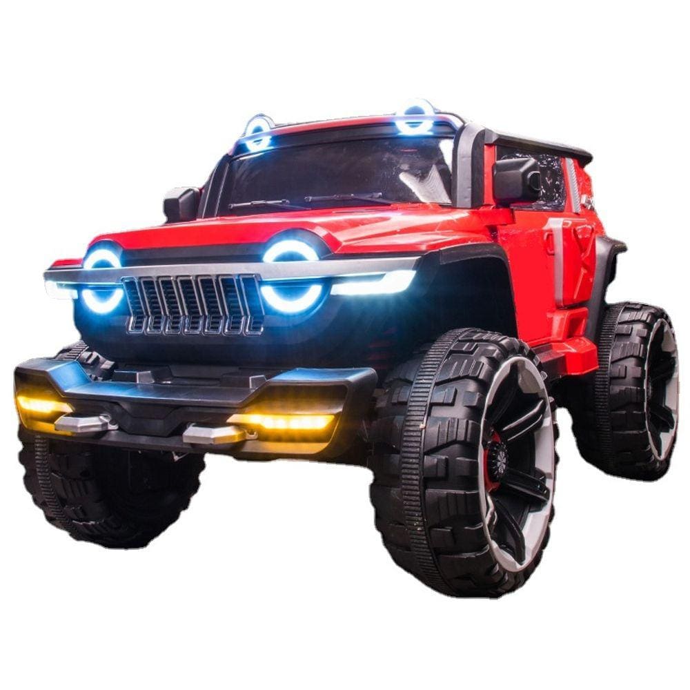 Carrinho Elétrico Infantil Com Controle Jipe Strong 4x4 Com Amortecedor Inbra