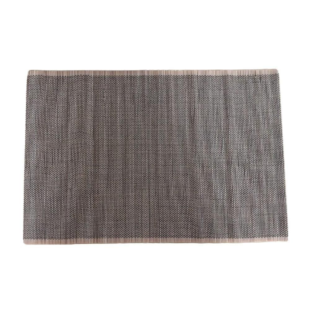 Jogo Americano De Cozinha 30 Cm X 40 Cm De Bambu Com 4 Peças