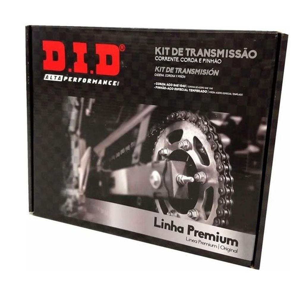 Kit Relacao Did/Daido Honda Nxr150 Ate2014/Nxr125 2009-2014