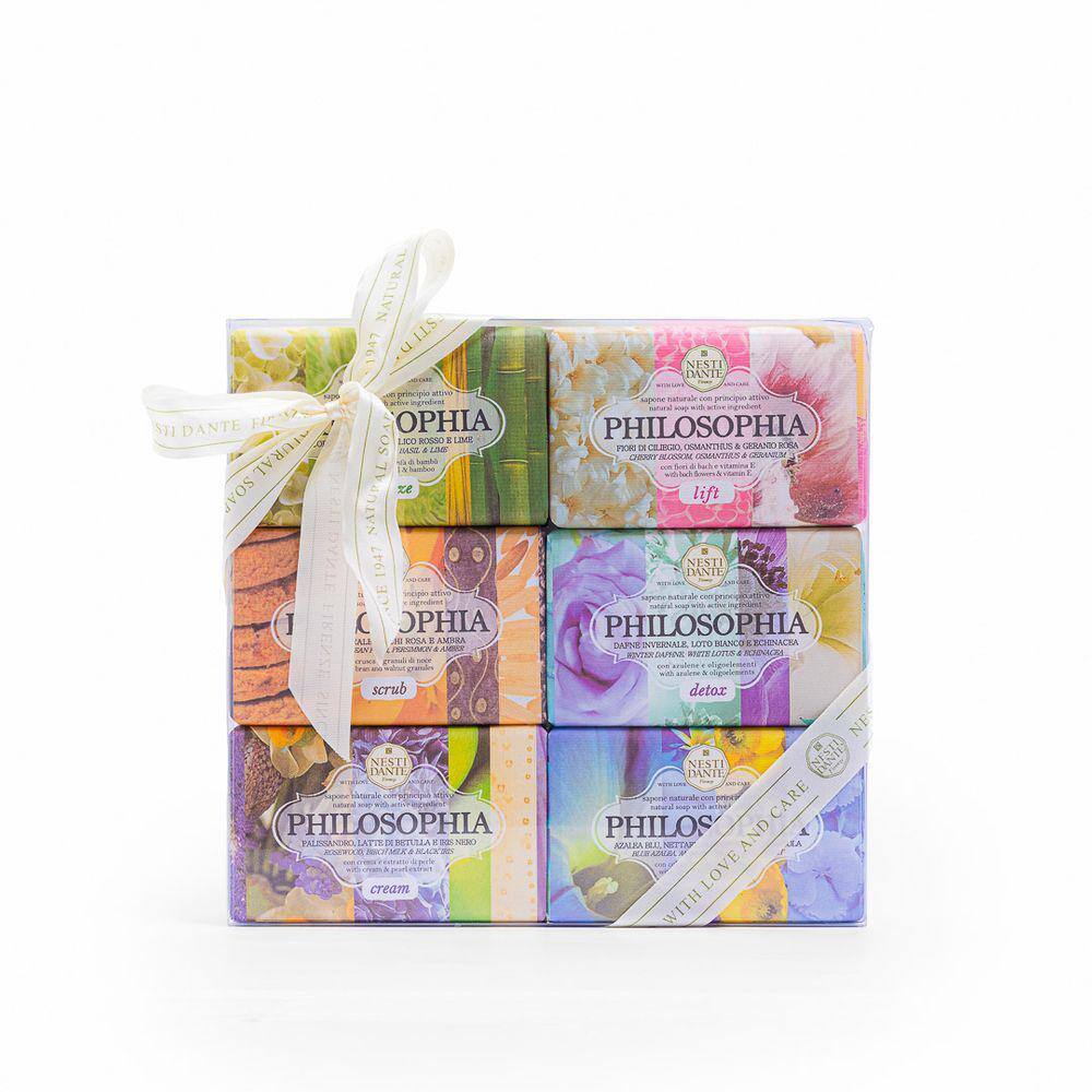 KIT NESTI DANTE - 6 SABONETES de 150g - PHILOSOPHIA