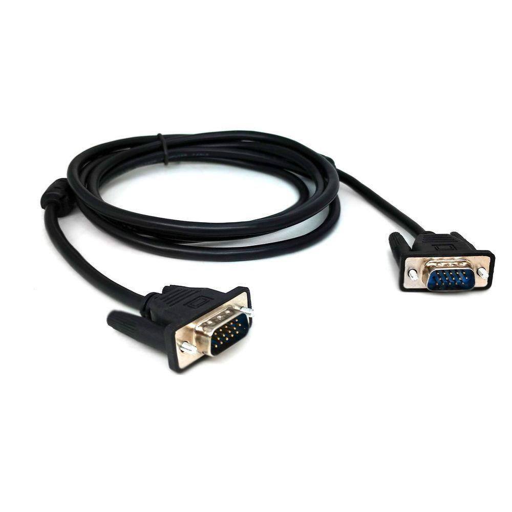 Cabo Vga Gv Brasil, Com Filtro, 2m, Preto - Cbv.013