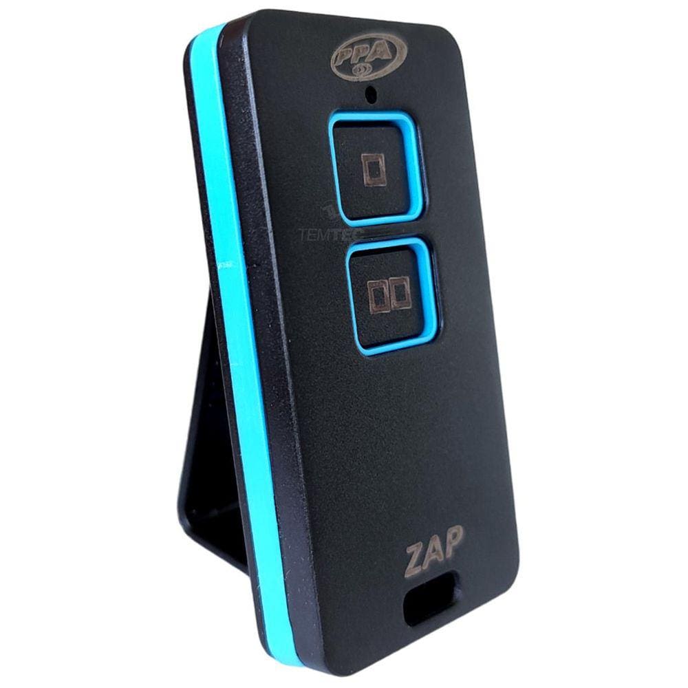CONTROLE REMOTO PORTÃO ALARME 433,92MHz ZAP PPA AZUL E PRT