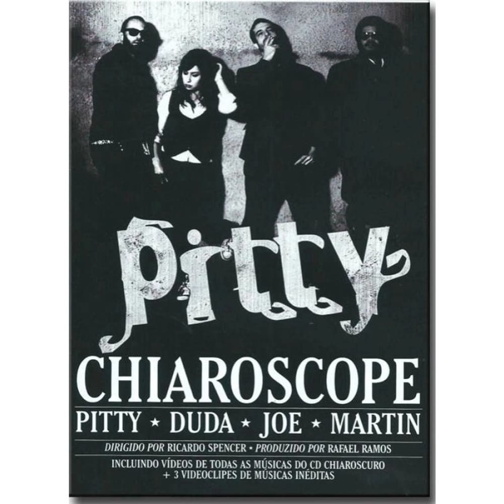 Dvd Pitty – Chiaroscope (Pitty-Duda-Joe-Martin)