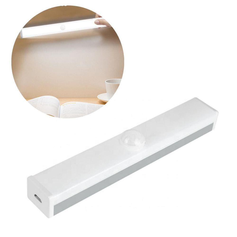 Luminária Led Sensor Movimento Recarregável USB