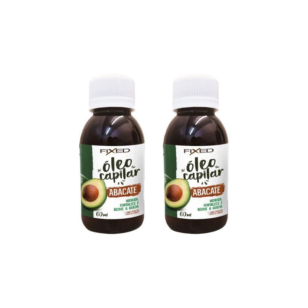Oleo Capilar Fixed Abacate 60ml-Kit C/2un