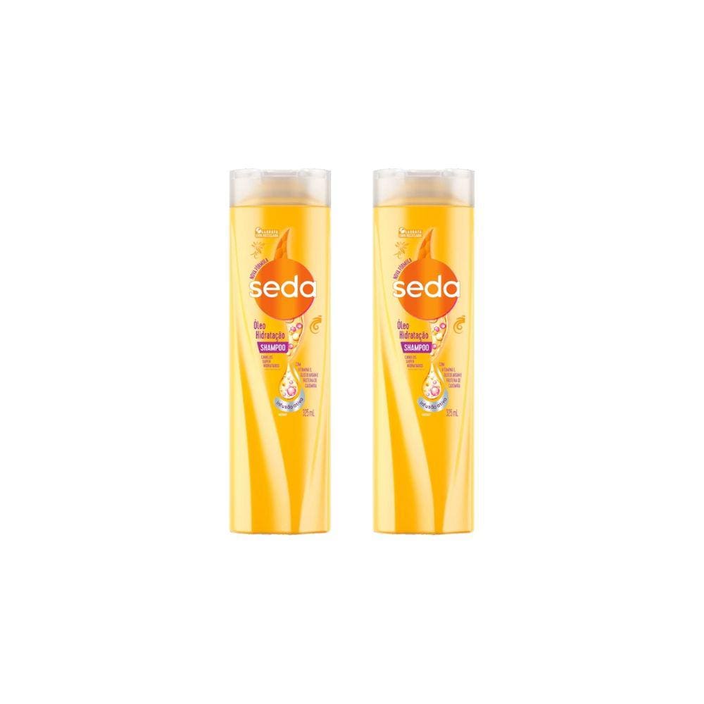 Shampoo Seda 325ml Oleo Hidrataçao-Kit C/2un