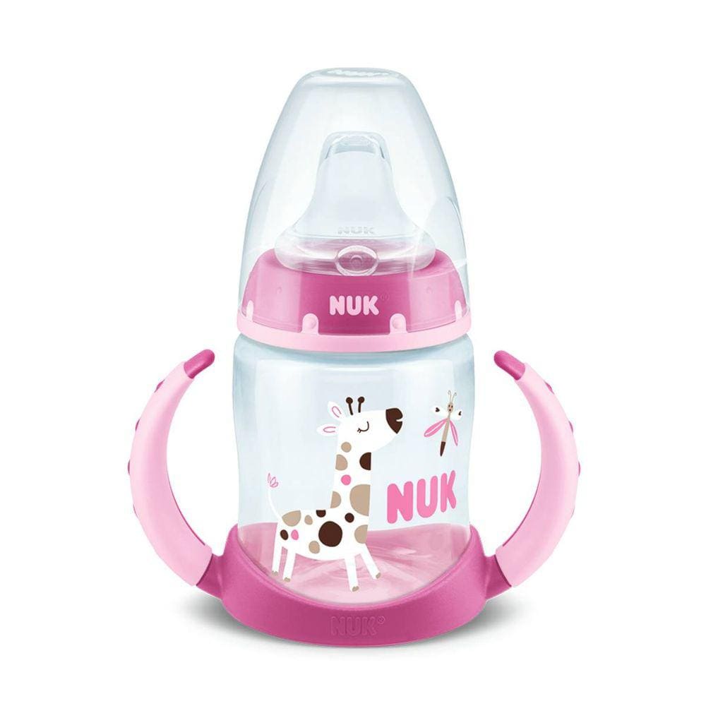 Copo Treinamento First Choice Girafa 150ml Rosa – NUK
