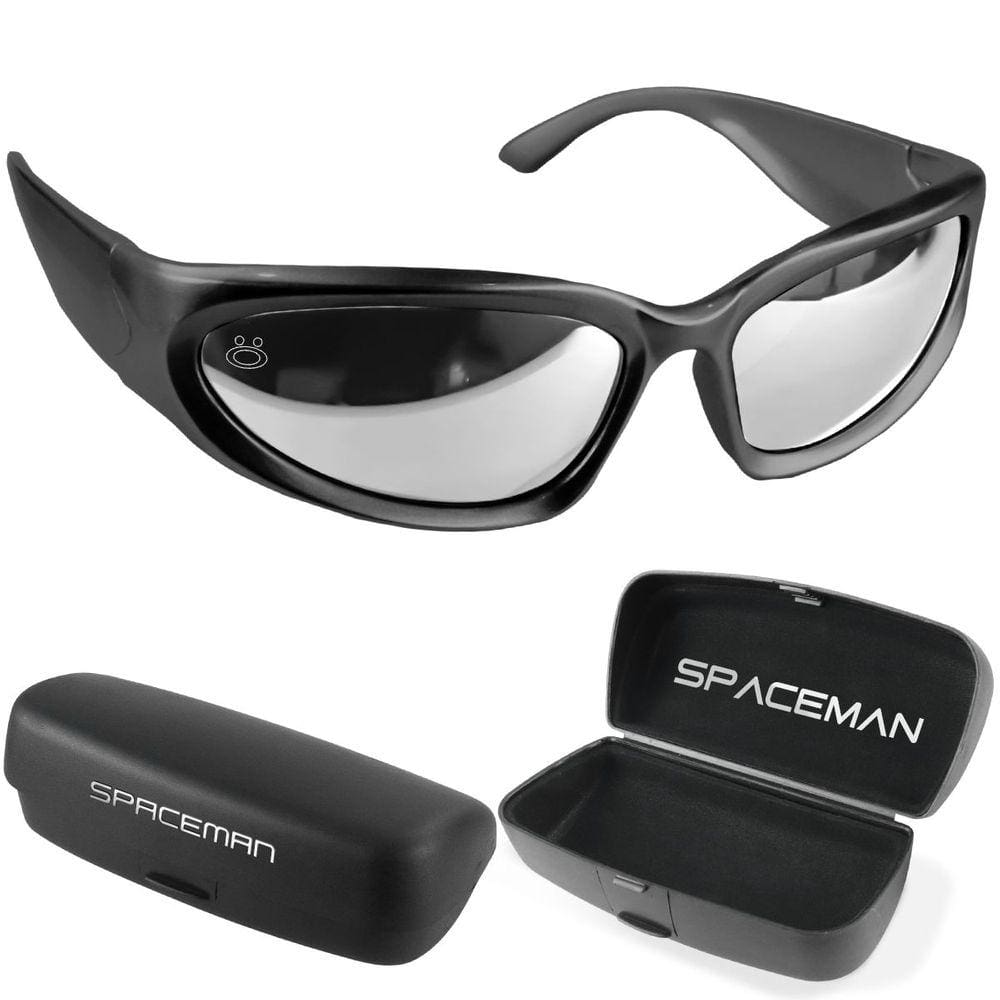 oculos sol masculino Y2k rap trap hype oval Bale ref + case preto black piano presente verão acetato