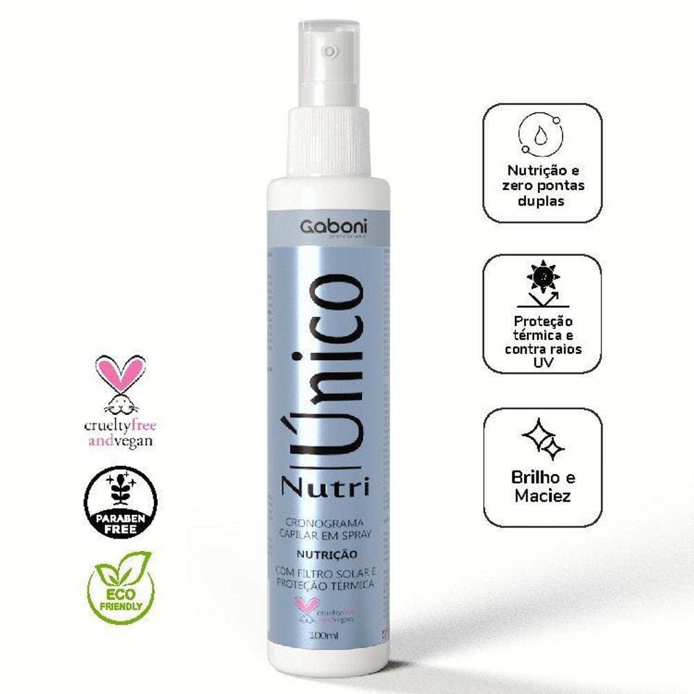 Gaboni Cronograma Capilar Spray Nutri Unico 100Ml