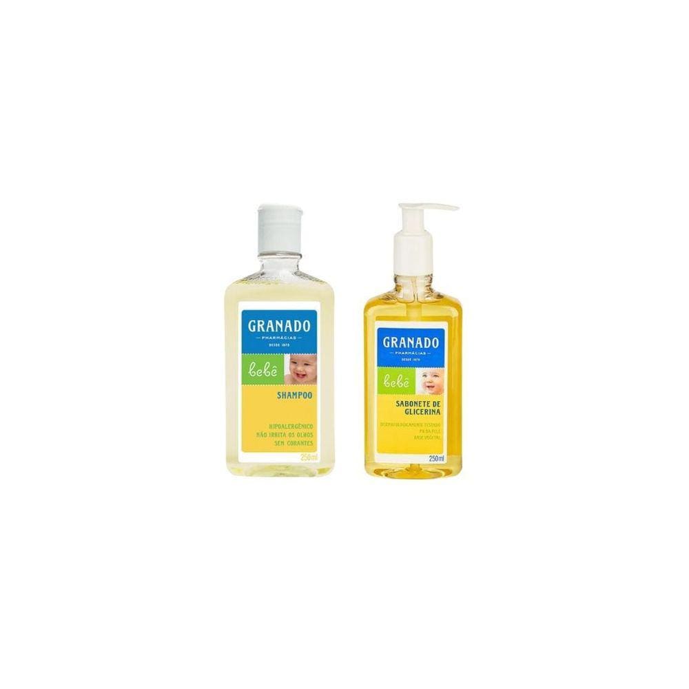 Shampoo Granado Bebe 250Ml Tradicional + Sabonete Liquido