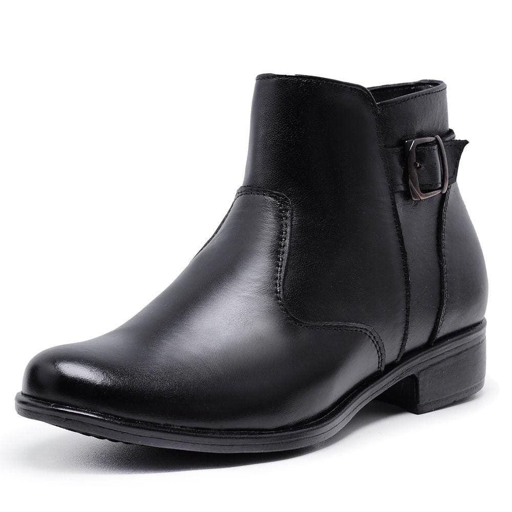 Bota Feminina Coturno Country Texana Cano Curto Inverno