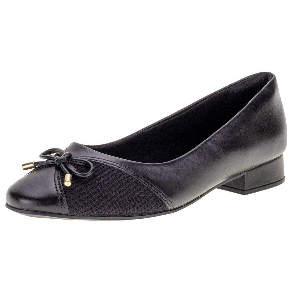 Sapato Feminino Salto Grosso Comfortflex 2482303